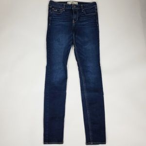 Hollister Womens Skinny Jeans Size 1 Waist 25